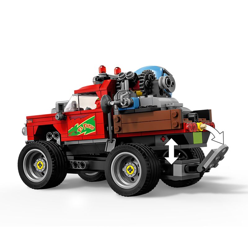 Lo-Stunt-Truck-di-El-Fuego---Lego-Hidden-Side-70421