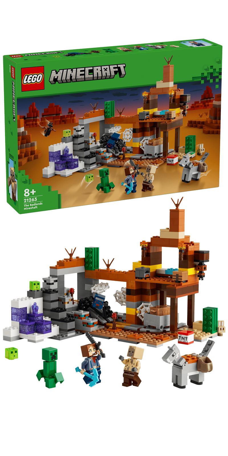 La-miniera-delle-Badlands---Lego-Minecraft-21263