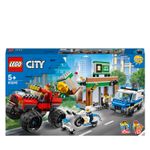 Lego Rapina sul Monster Truck - Lego CITY 60245