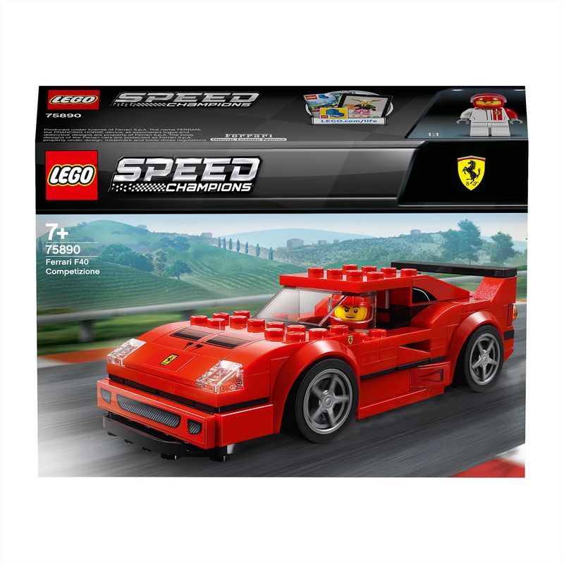 Ferrari-F40-Competizione---Lego-Speed-Champions-75890