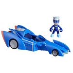 Hasbro PJ Masks Super Pigiamini, Cat Racer, auto giocattolo di Gattoboy