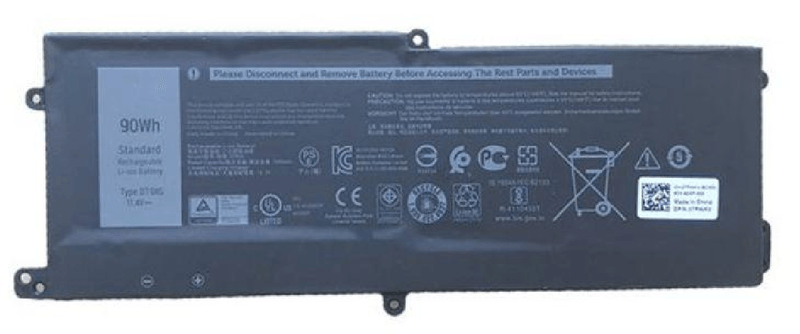 DELL-KJYFY-ricambio-per-laptop-Batteria--Battery-90WHR-6-Cell---Lithium-Ion---Warranty-6M-