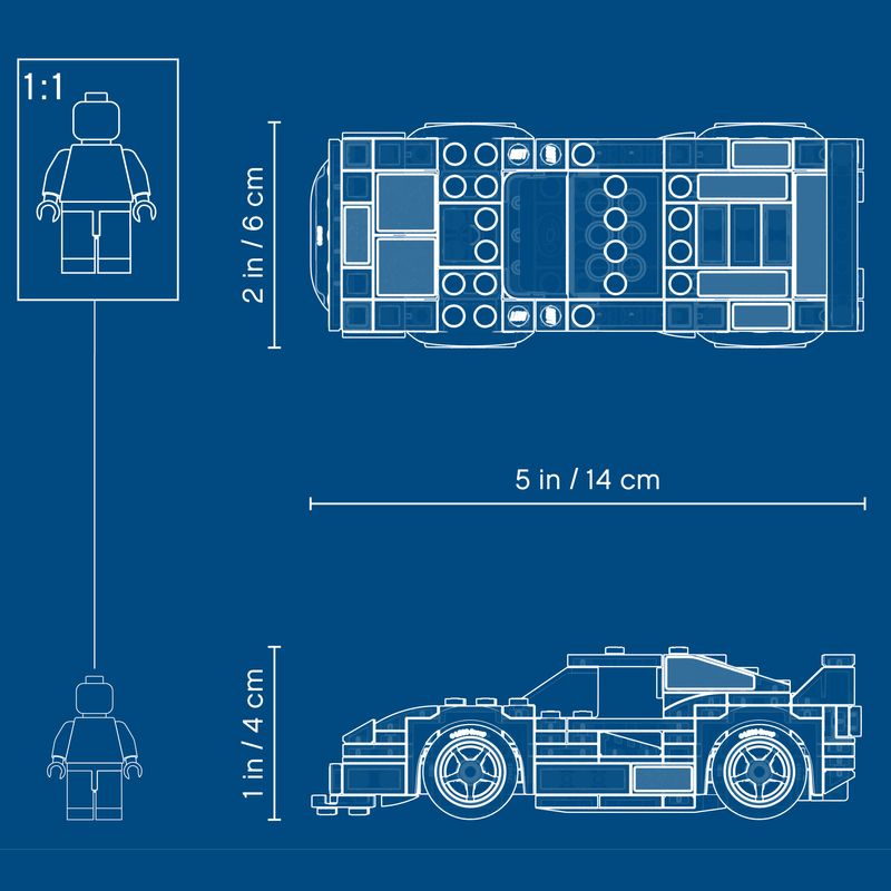 Ferrari-F40-Competizione---Lego-Speed-Champions-75890