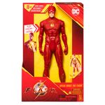 Spinmaster DC Comics , The Flash, Personaggio di Flash Deluxe da 30 cm, Personaggio 30 cm con 11 punti di articolazione