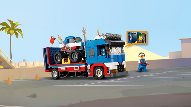 Truck-dello-Stuntman---Lego-Creator-31085