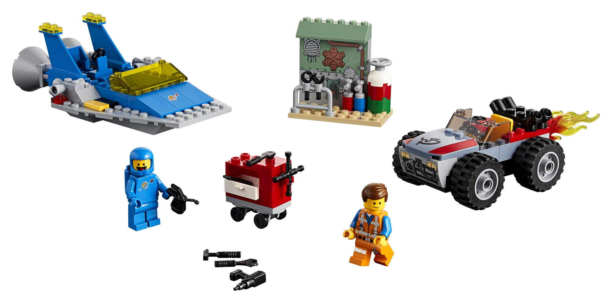 LEGO MOVIE 2 Emmet e l'officina Aggiustatutto di Benny! - 70821