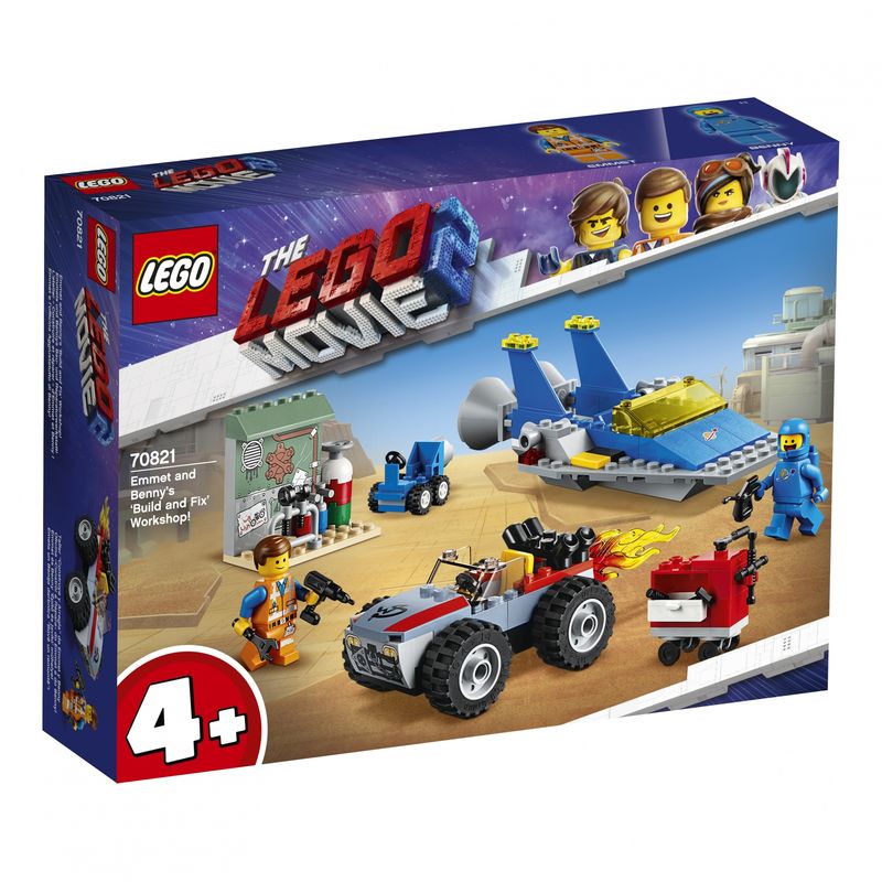 Emmet-e-l-officina-Aggiustatutto-di-Benny----Lego-70821