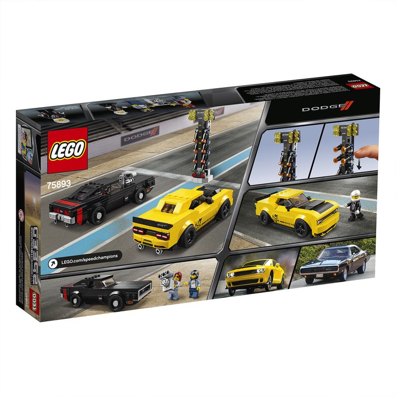 2018-Dodge-Challenger-SRT-Demon-e-1970-Dodge-Charger-R-T---Lego-Speed-Champions-75893