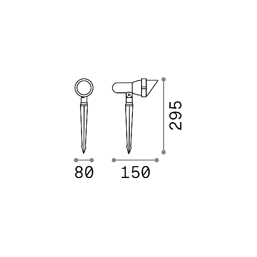 Piantana-Moderna-Da-Esterno-Terra-Alluminio-Antracite-1-Luce-Gu10