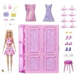 Mattel Barbie Armadio Dei Sogni Di Playset Giocattolo Con Bambola Alla Moda, Vestiti E Accessori