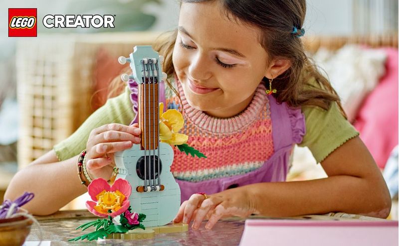 Ukulele-tropicale---Lego-Creator-31156