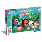 Clementoni Supercolor Gabbys Dollhouse Puzzle 24 pz Cartoni