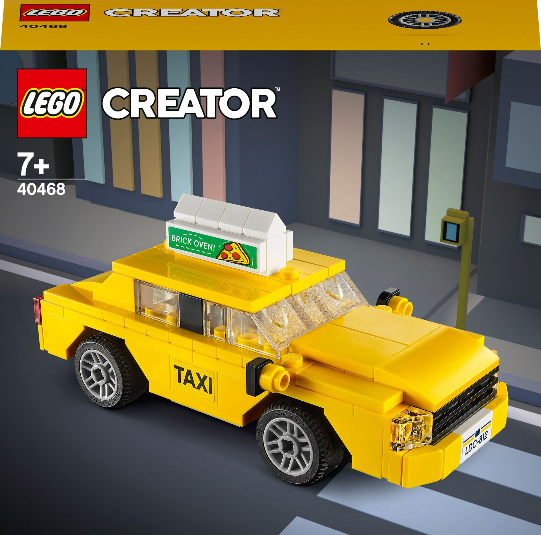 Lego Taxi giallo - Lego Creator 40468