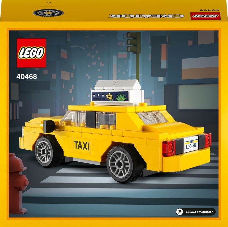 Taxi-giallo---Lego-Creator-40468