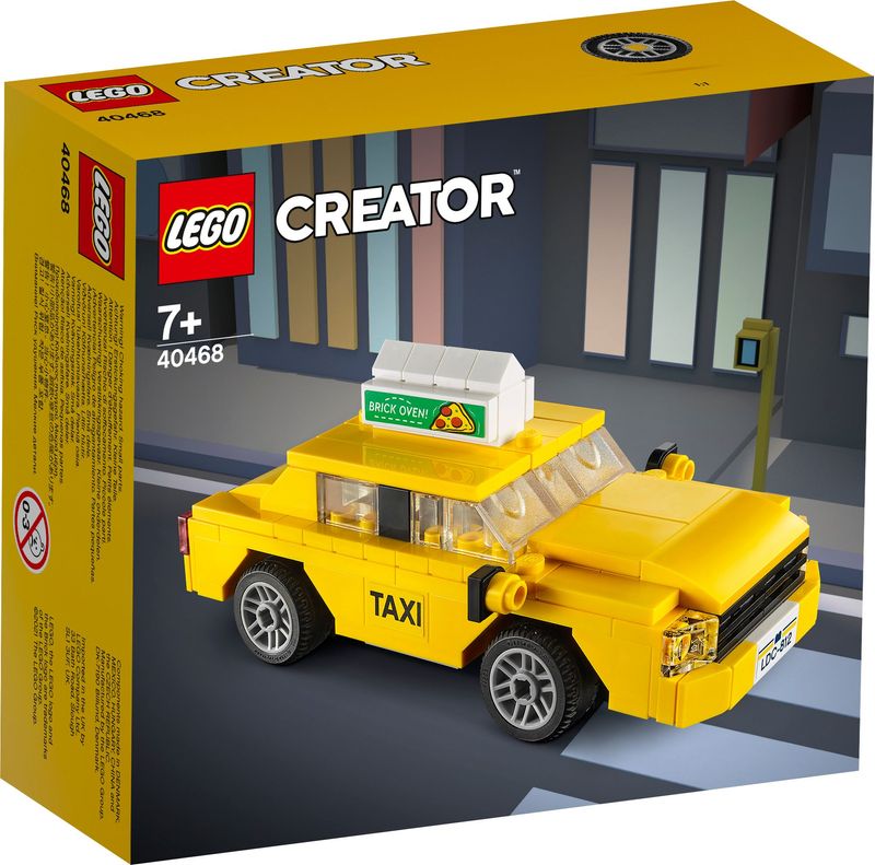 Taxi-giallo---Lego-Creator-40468