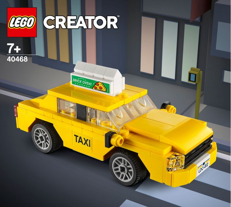 Taxi-giallo---Lego-Creator-40468