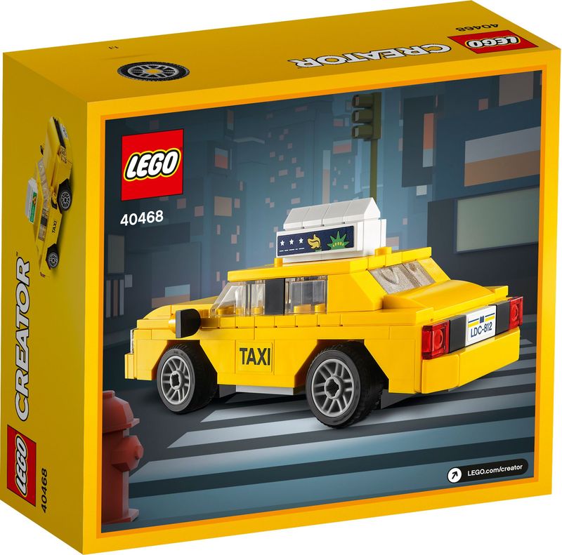 Taxi-giallo---Lego-Creator-40468