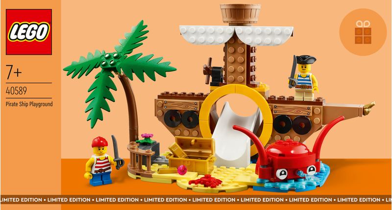 Il-parco-giochi-del-Galeone-dei-pirati---Lego-Edizione-Limitata-40589