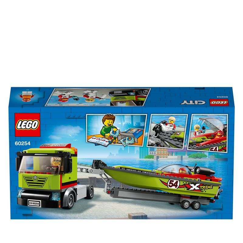 Trasportatore-di-motoscafi---Lego-City-60254