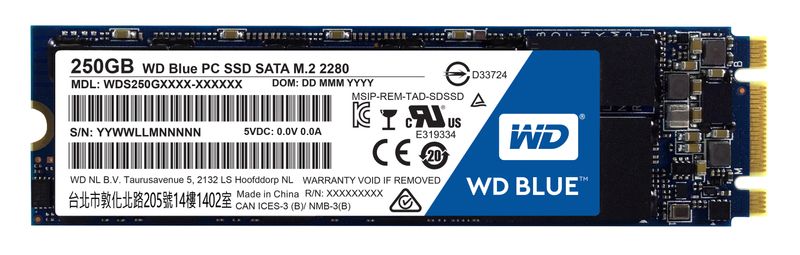 Western-Digital-Blue-PC-M.2-250-GB--WD-Blue-250GB-SATA3---New-Retail---M.2---Warranty-12M-