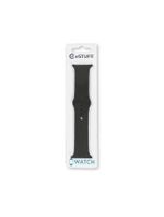 eSTUFF-ES660120-accessorio-indossabile-intelligente-Band-Nero-Silicone--Apple-Watch-Silicone-Strap---Color-Black.-Width-