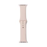 ESTUFF ES660102 accessorio indossabile intelligente Band Rosa Silicone (Apple Watch Silicone Strap - Color Sand Pink. Wi