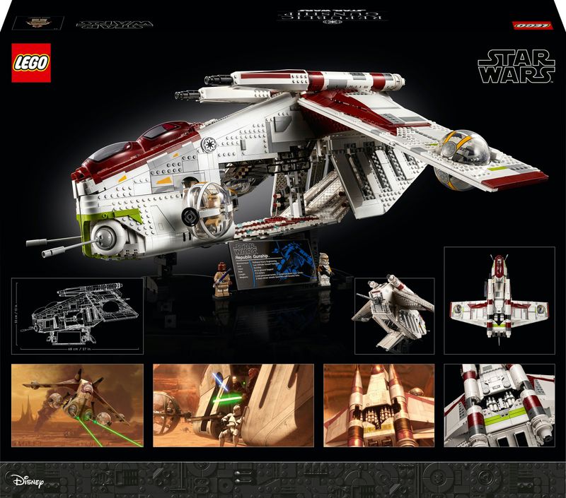 Cannoniera-della-Repubblica---Lego-Star-Wars-75309