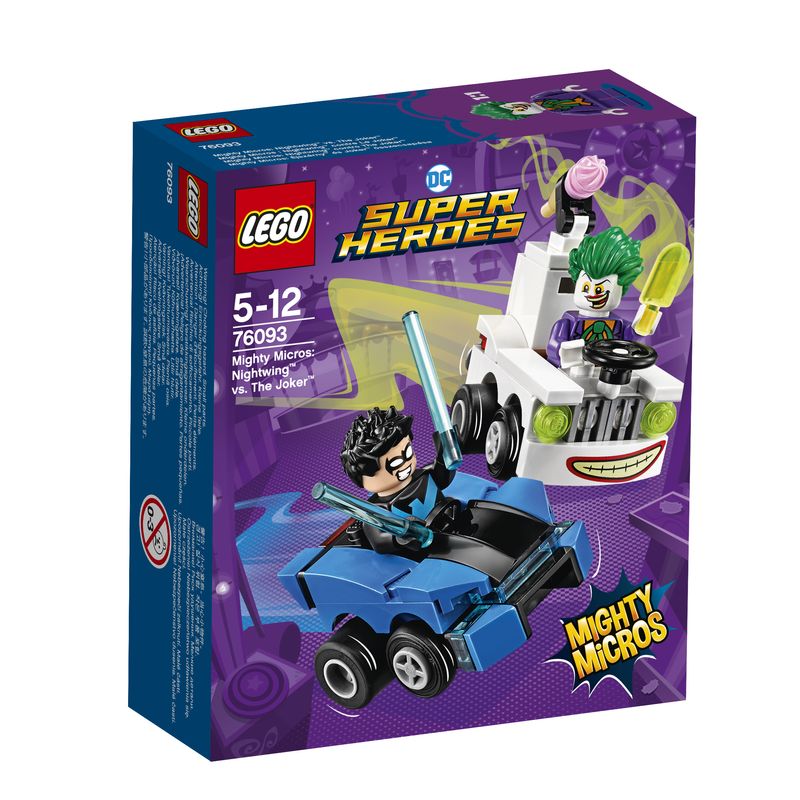 Mighty-Micros--Nightwing-contro-The-Joker---Lego-76093