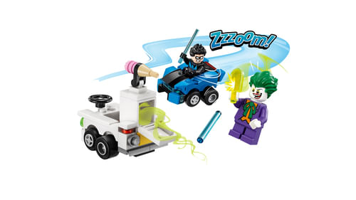 Mighty-Micros--Nightwing-contro-The-Joker---Lego-76093