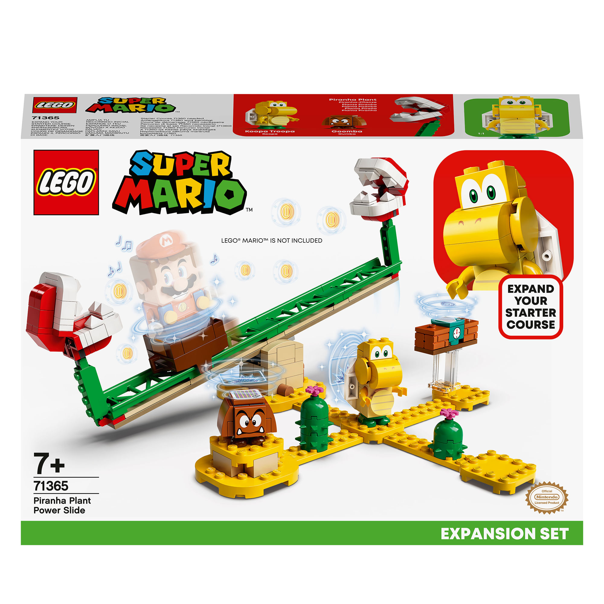 Lego Scivolo della Pianta Piranha - Pack di Espansione - Lego Super Mario 71365
