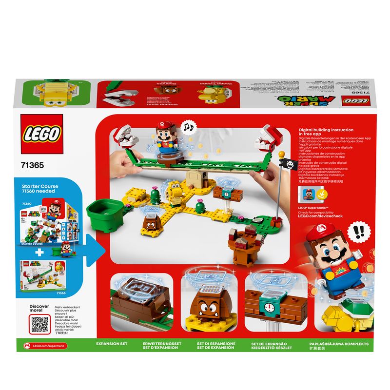 Scivolo-della-Pianta-Piranha---Pack-di-Espansione---Lego-Super-Mario-71365