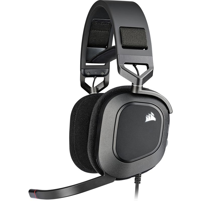 Corsair-HS80-RGB-USB-Auricolare-Cablato-Portatile-Giocare-Carbonio--CORSAIR-HS80-GAMING-HEADSET-CARBON-