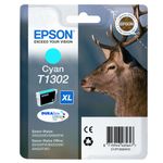 Epson ORIGINALE Epson Cartuccia d'inchiostro ciano C13T13024012 T1302 XL 755 pagine 101ml