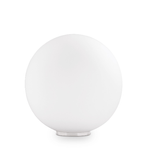 Ideal Lux Lampada Da Scrivania-Ufficio Moderna Mapa Vetro Bianco 1 Luce E27 D40Cm