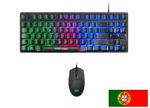 Mars-Gaming-MCPTKLPT-tastiera-Mouse-incluso-USB-Portoghese-Nero