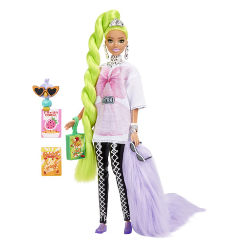 BARBIE-EXTRA-CAPELLI-VERDI