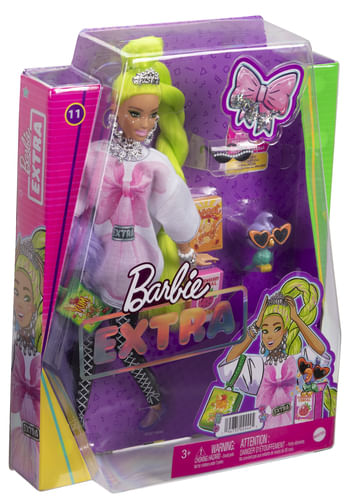 BARBIE-EXTRA-CAPELLI-VERDI