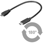 Microconnect USB3.1CAMB02 cavo USB USB 2.0 0,2 m Micro-USB B USB C Nero