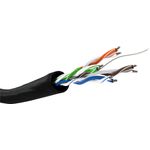 Goobay 57198 cavo di rete Nero 100 m Cat5e U/UTP (UTP)