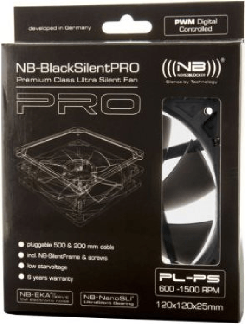 Noiseblocker-NB-BlackSilent-Pro-Case-per-computer-Ventilatore-14-cm-Nero--Noiseblocker-BlackSilent-Pro-Fan-PK-PS---140mm