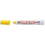 Edding Marcatore a cera edding 950 punta conica 10 mm giallo 4-950005