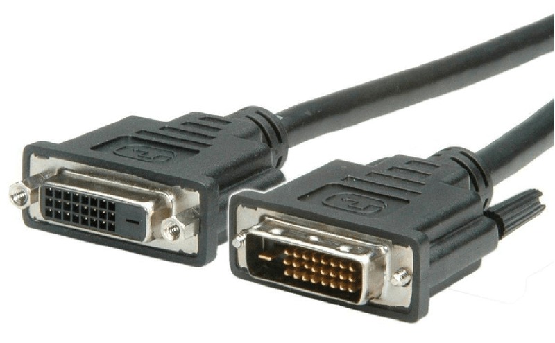 Value-11995564-cavo-DVI-3-m-DVI-D-Nero--VALUE-DVI-Cable-DualLink-DVI-DVI.-M-F.-Black.-3.0m-