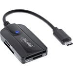 InLine Lettore di schede USB 3.1 USB-C - per SD-SDHC-SDXC - microSD - compatibile UHS-II