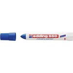 Edding Marcatore a cera edding 950 punta conica 10 mm blu 4-950003