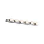 Ideal Lux Applique Moderna Prive' Metallo Cromo 6 Luci E14