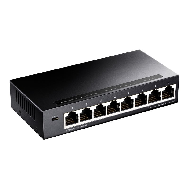 Cudy-GS108-switch-di-rete-Gigabit-Ethernet--10-100-1000--Nero