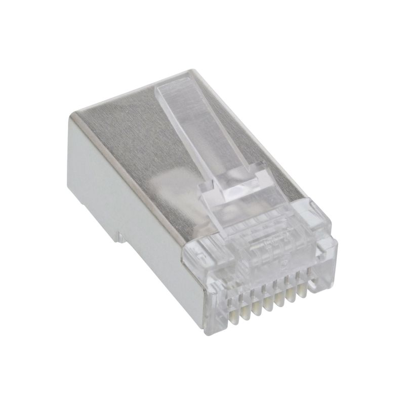 Spina-modulare-8P4C-RJ45-da-crimpare-su-cavo-tondo---schermato-pacco-da-100