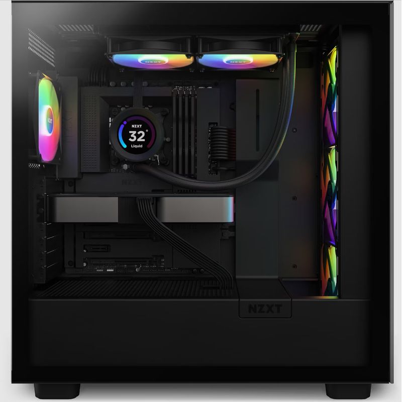 NZXT-Kraken-Elite-240-RGB-Processore-Raffreddatore-di-liquidi-tutto-in-uno-12-cm-Nero-1-pz--NZXT-Kraken-240-Elite-Black-