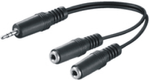 M-Cab-3.5mm---2x-3.5mm-M-F-0.2m-cavo-audio-02-m-2-x-3.5mm-Nero--3.5MM-JACK-ADAPTER-0.2M-M-F---CABLE-M-F-3PIN-TO-2X2P-STE