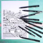 Marcatore-Fineliner-a-penna-UNI-PIN-punta-10-mm-inchiostro-pigmentato-colore-nero-tratto-preciso-e-nitido-per-disegni-tecnici